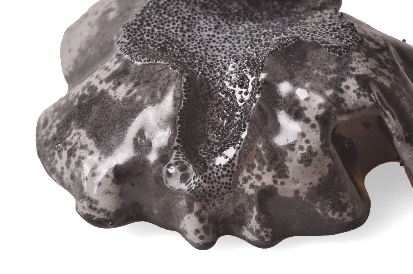 black acid necklace