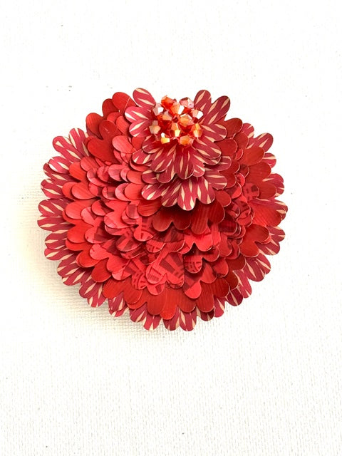 Spilla - Heart/ruffle 1