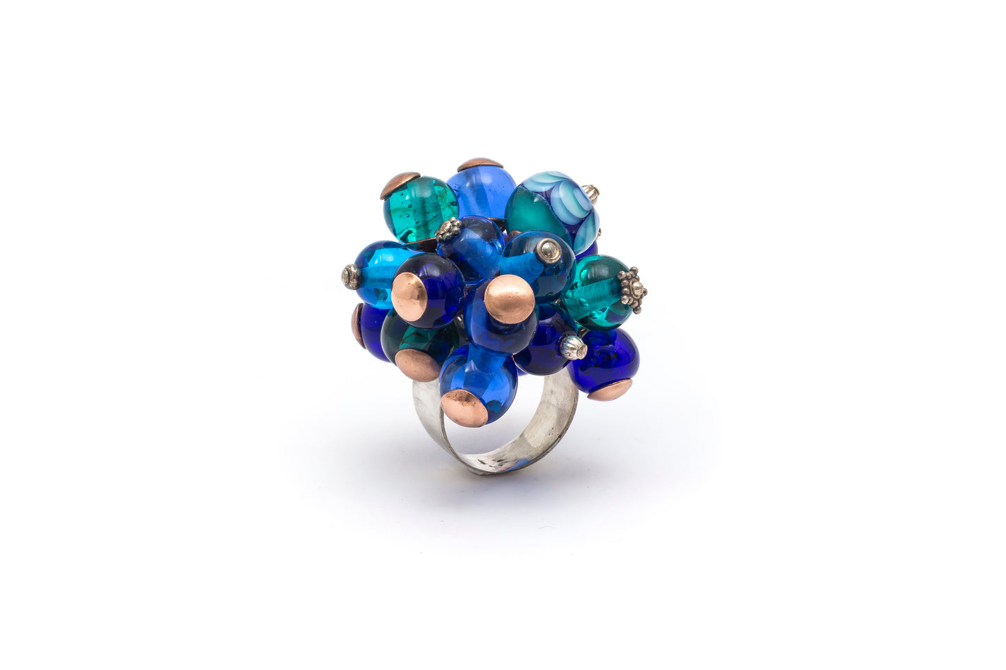 Blue carnival ring