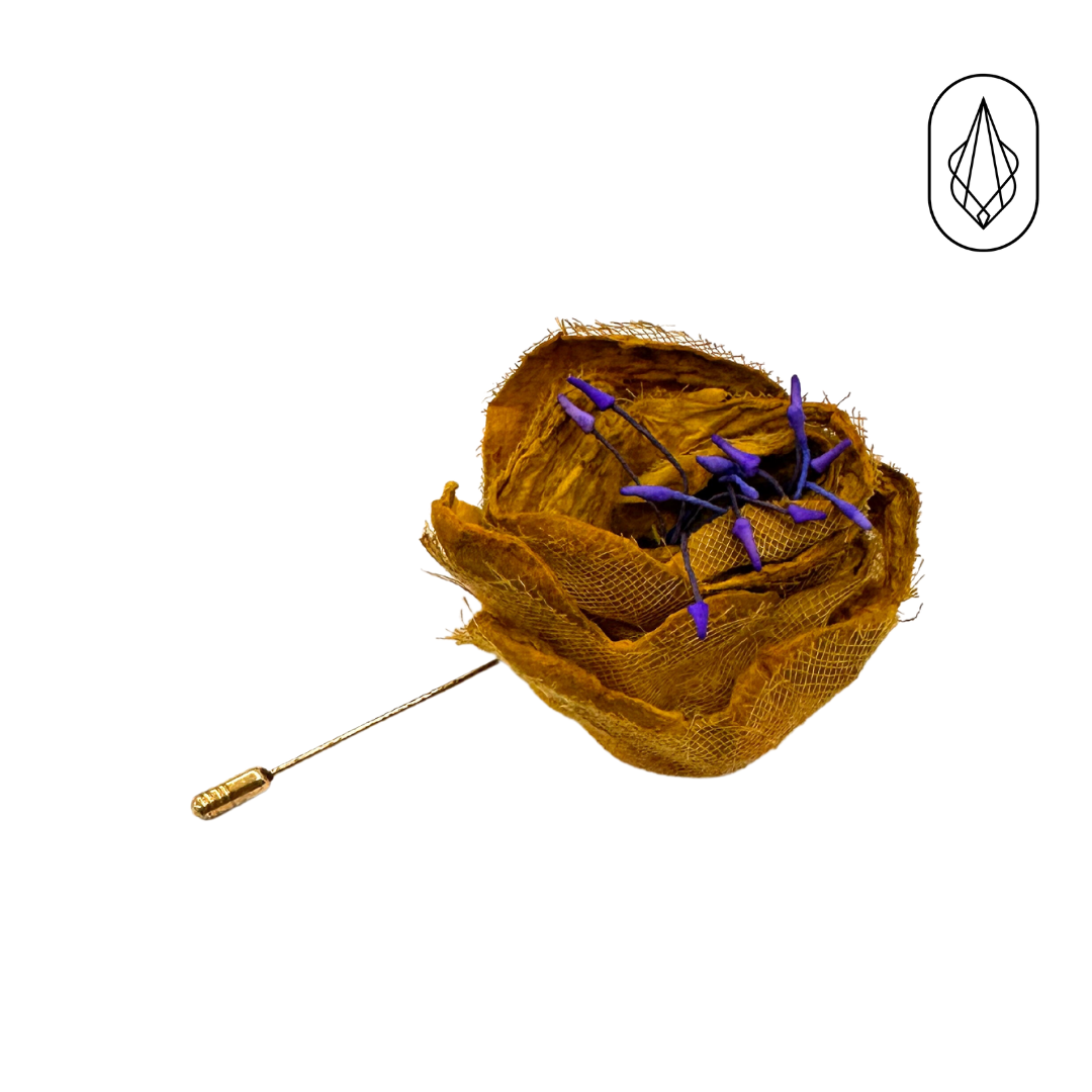 Rose brooch