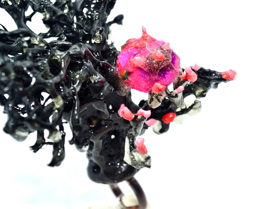 Anello acrilico e rame