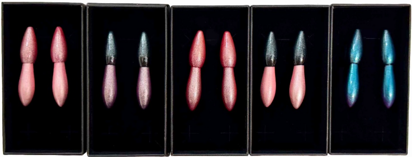 Orecchini "Lipstic Effect" (Coppia)