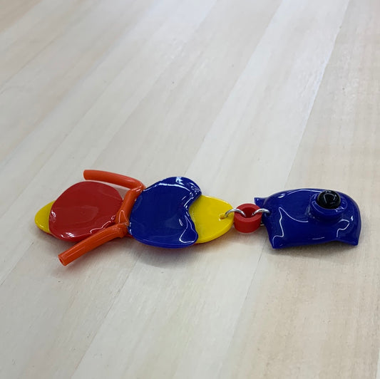 Brooch Abstract figure