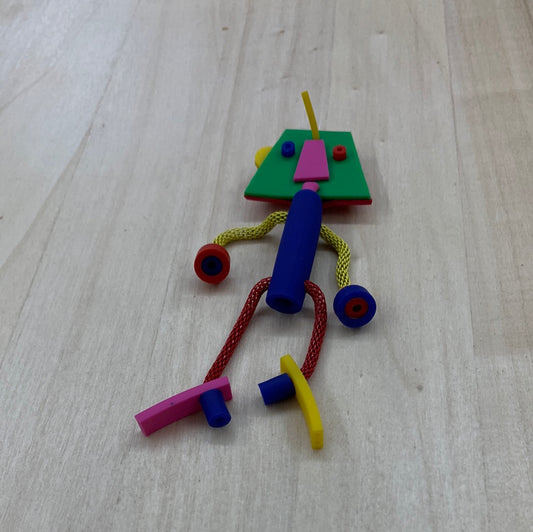 Brooch Abstract figure