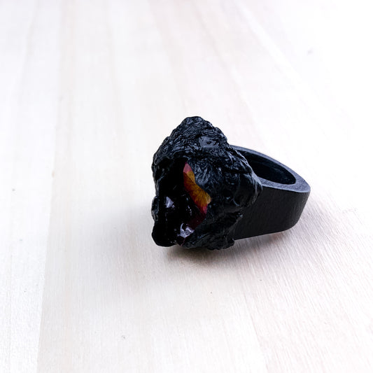 Rose petal scented ring