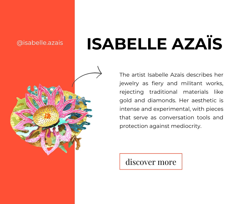 Gioielli in Fiamme: La Ribellione Artistica di Isabelle Azaïs