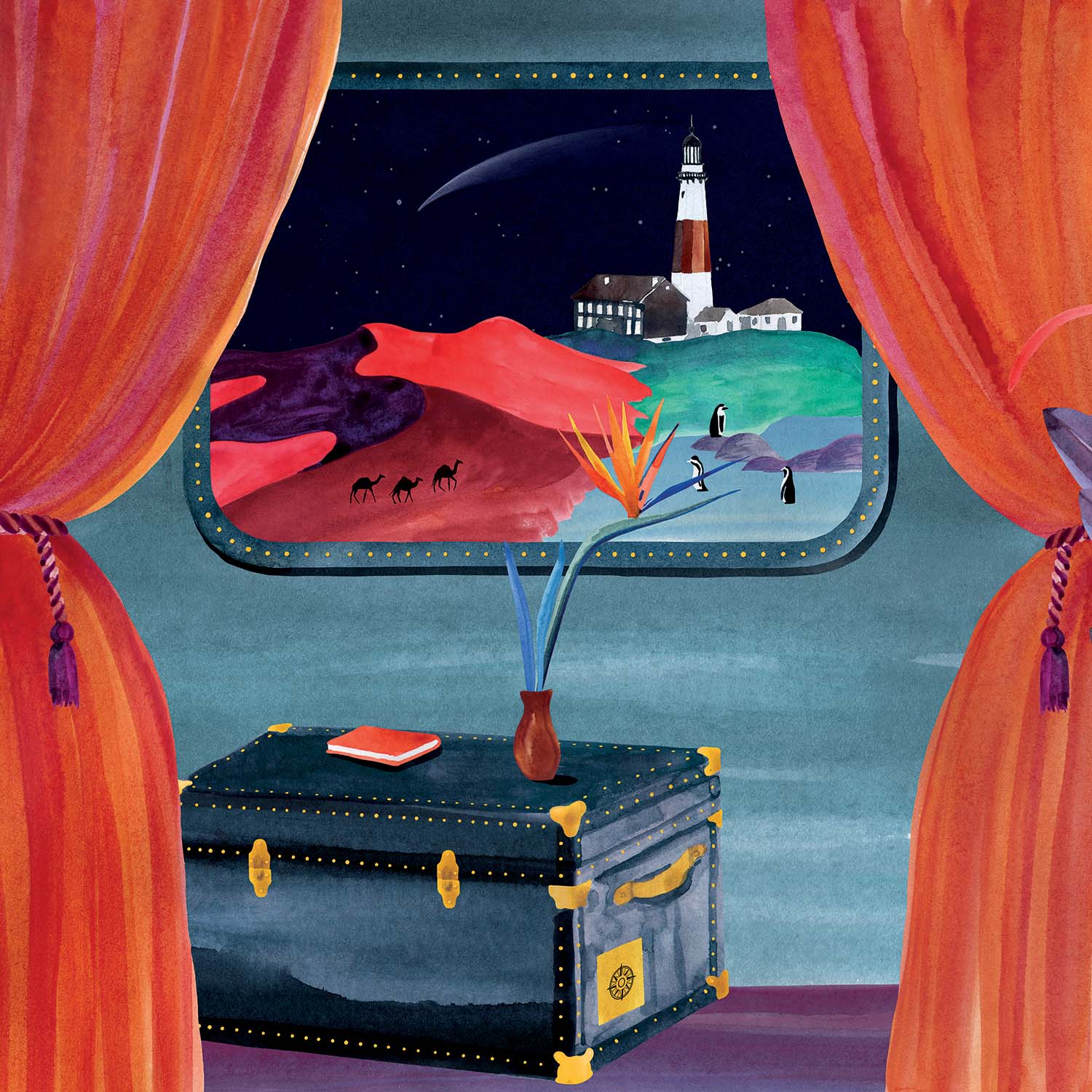 Une nuit nomade