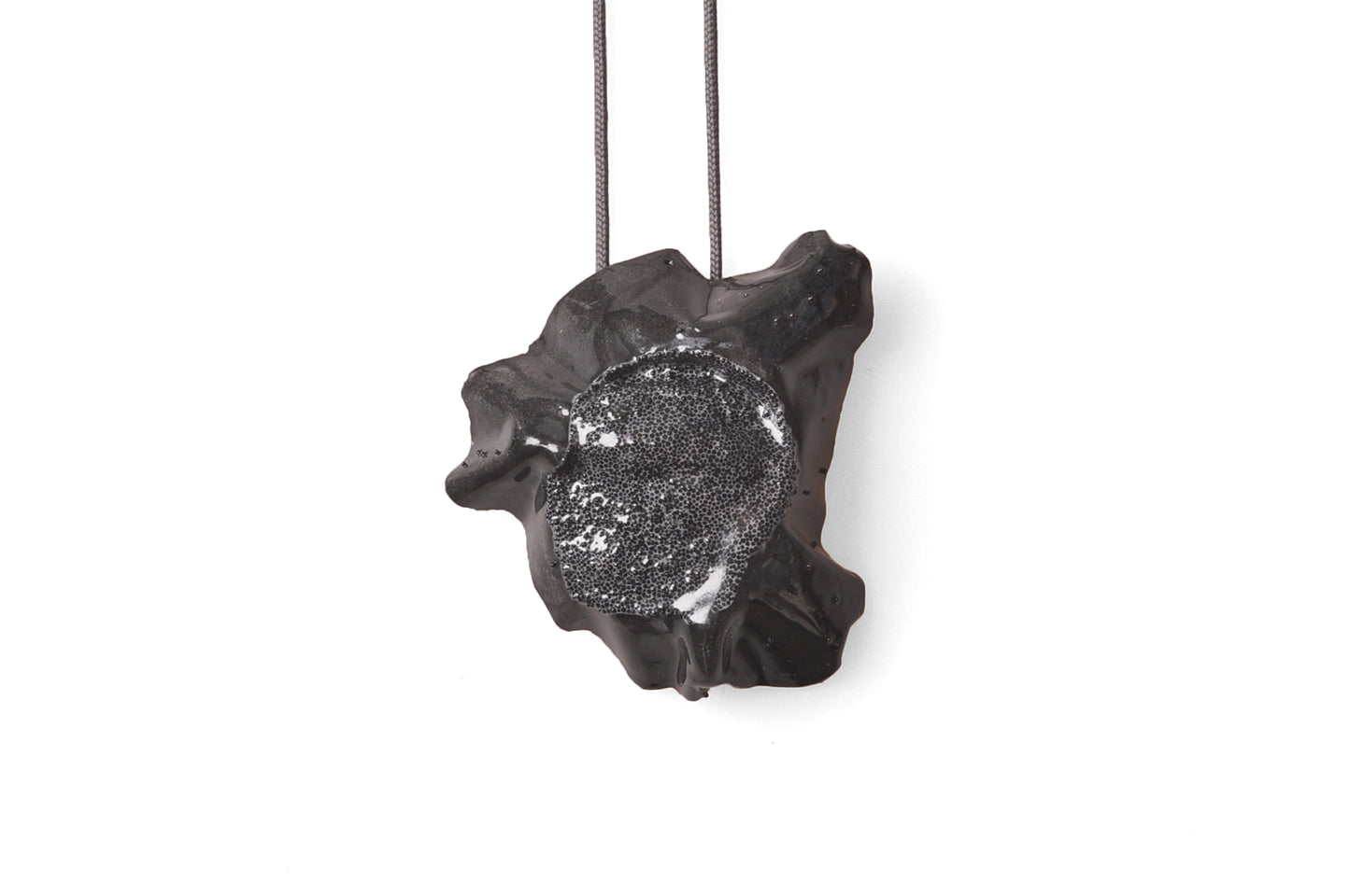black acid necklace