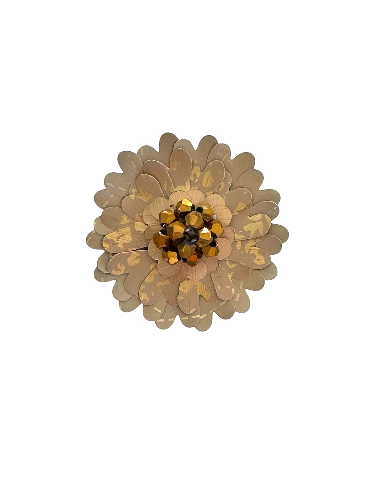 Anello golden peacock