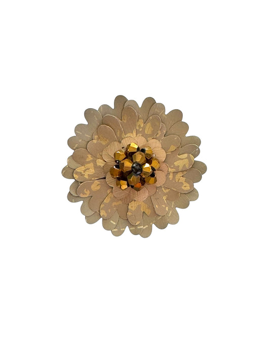 Anello golden peacock
