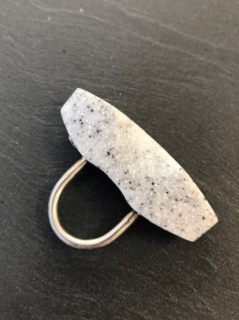 Anello grigio argento II