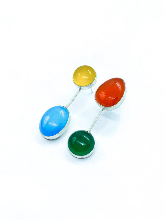 Orecchini rainbow