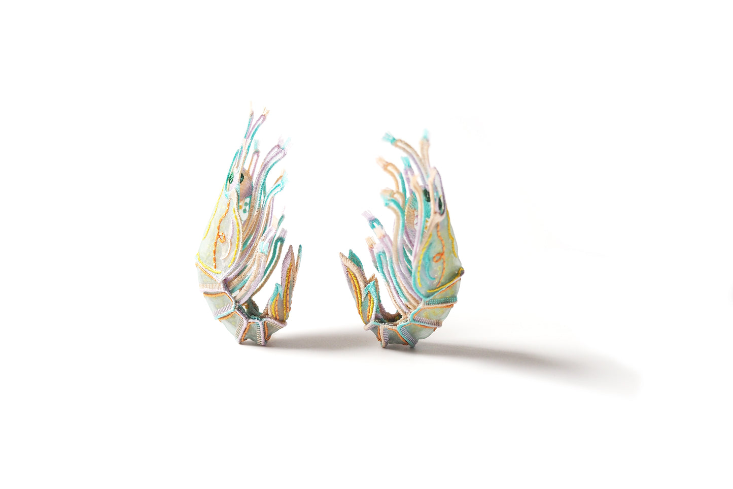 Shrimp earrings