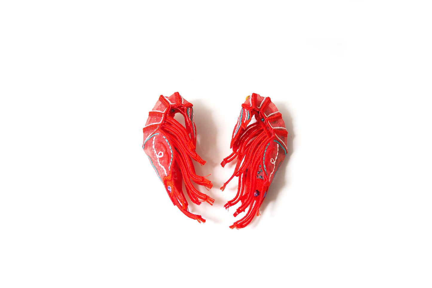 Shrimp earrings