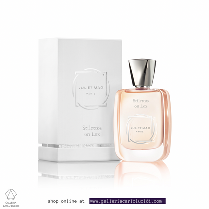 jul et mad niche perfumery stilettos on lex chypre floral fruity artistic fragrance