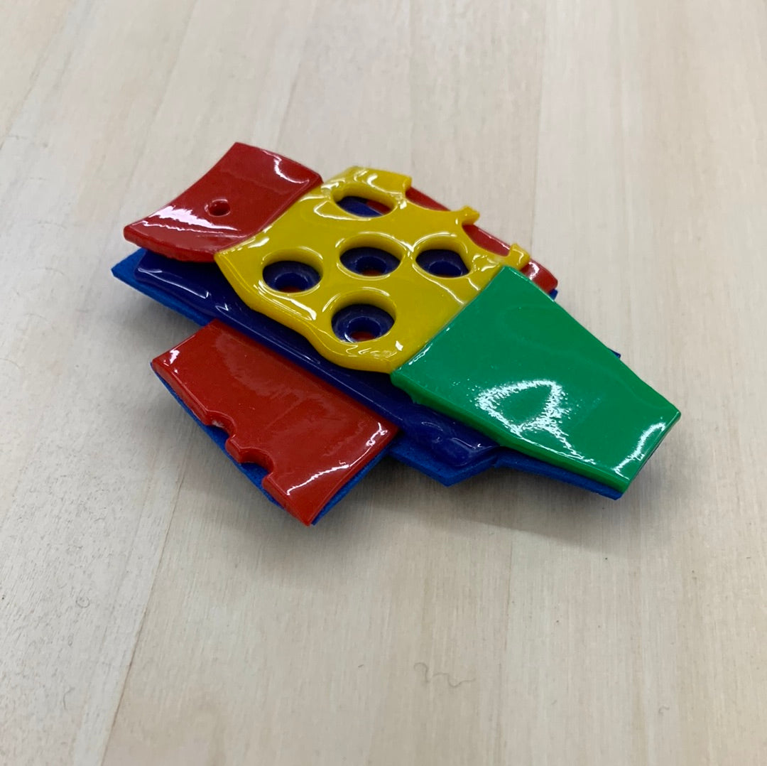 Brooch Abstract figure