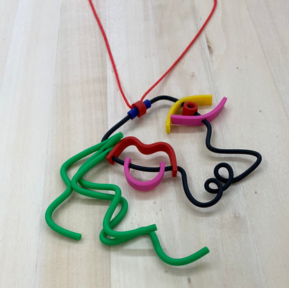 Abstract necklace