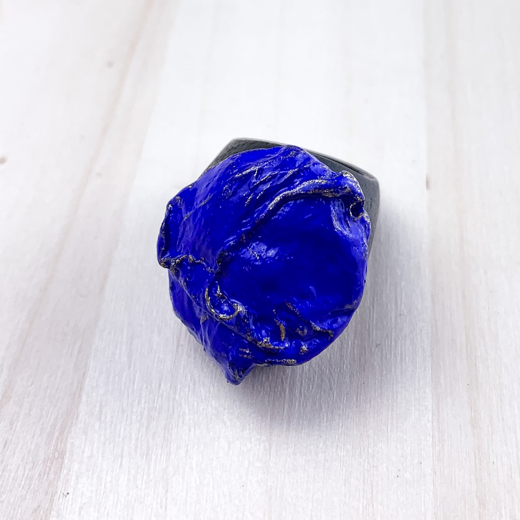 Anello profumato legno e resina