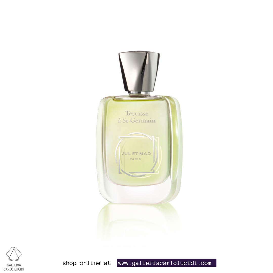 jul et mad niche perfumery terrasse a saint germain woody floral musk artistic fragrance