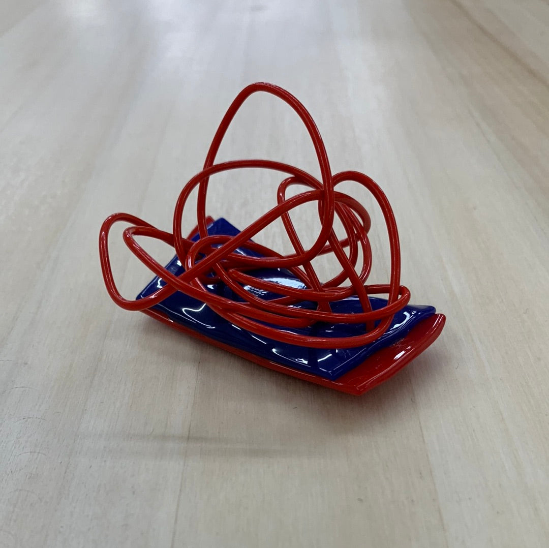 Brooch Abstract figure