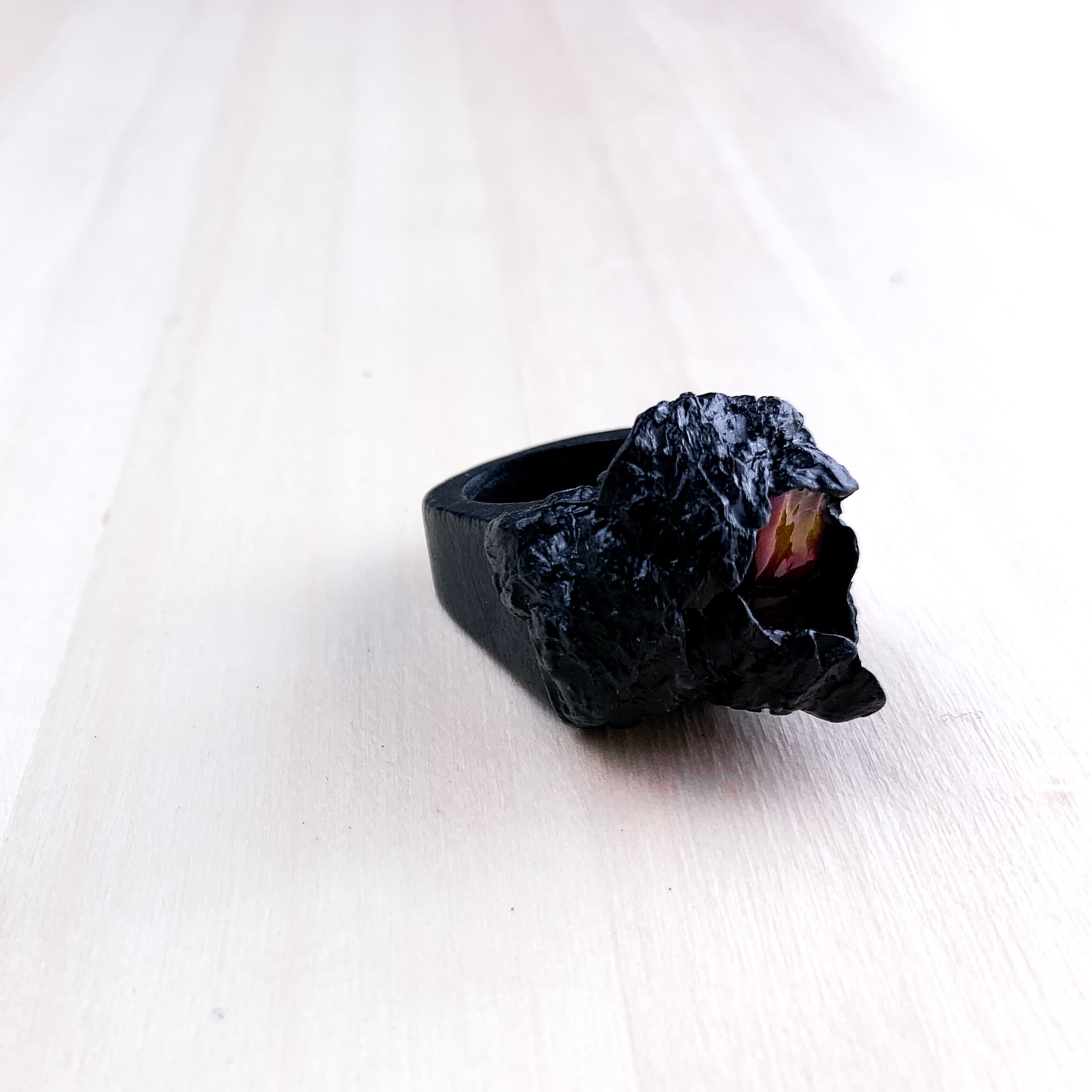 Rose petal scented ring