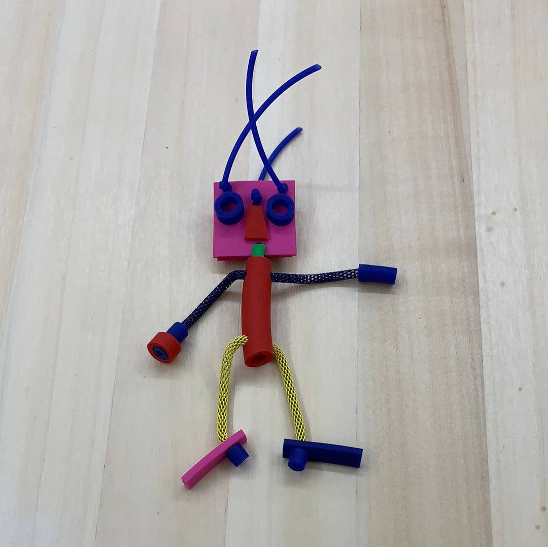 Brooch Abstract figure