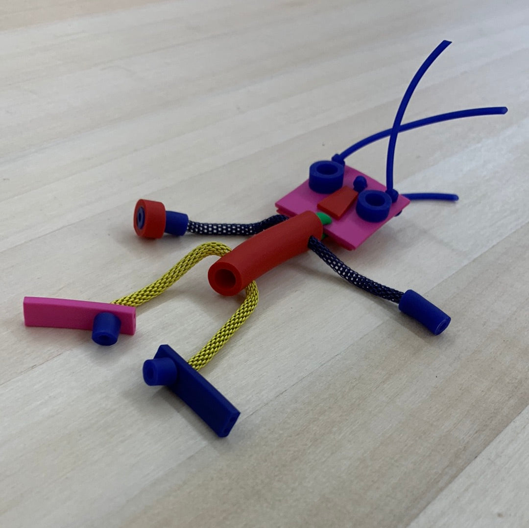 Brooch Abstract figure