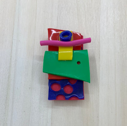 Brooch Abstract figure